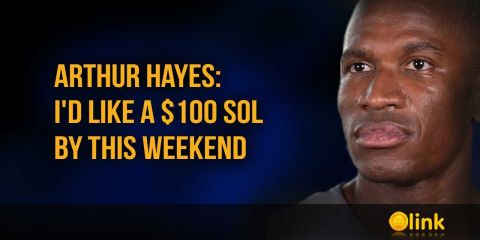Arthur Hayes: I'd like a $100 SOL by this weekend