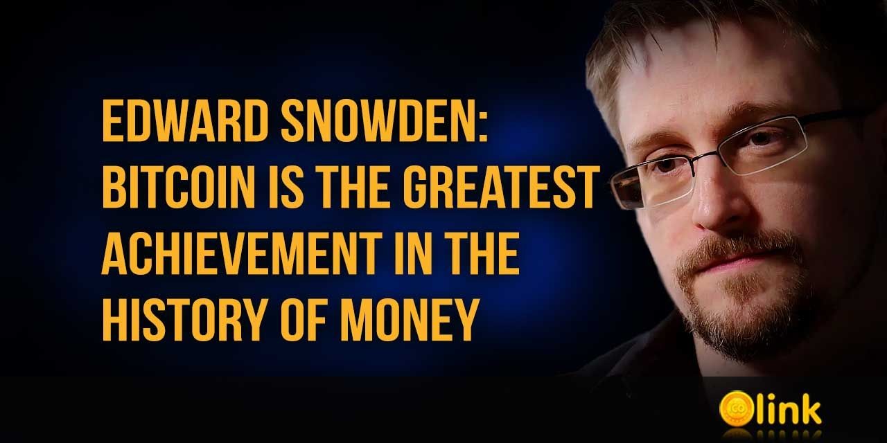 Edward Snowden: Bitcoin is the greatest achievement in the history of money