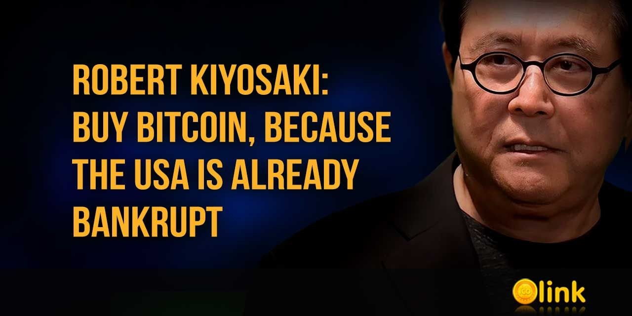 Robert Kiyosaki - Buy Bitcoin, because the USA is already bankrupt