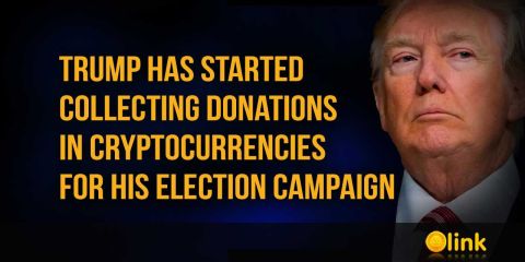 Donald Trump has started collecting donations in cryptocurrencies for his election campaign