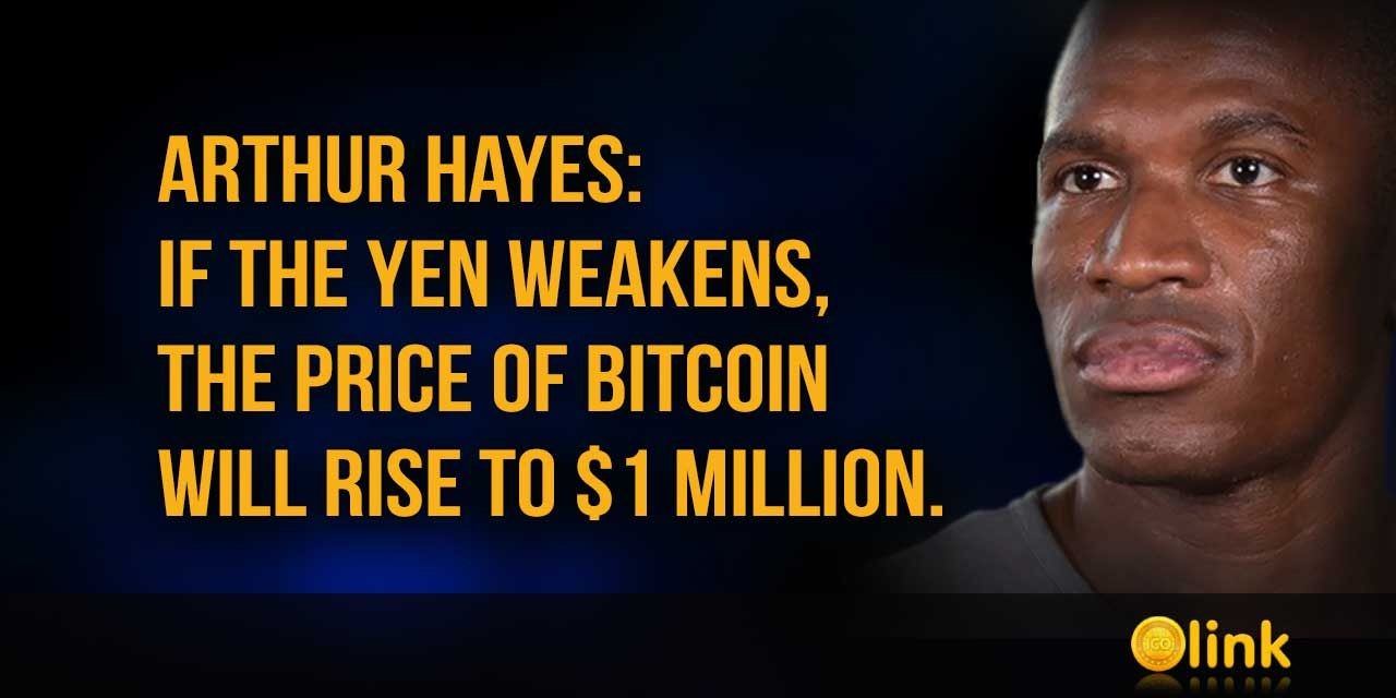 Arthur Hayes - If the yen weakens, the price of Bitcoin will rise to $1 million