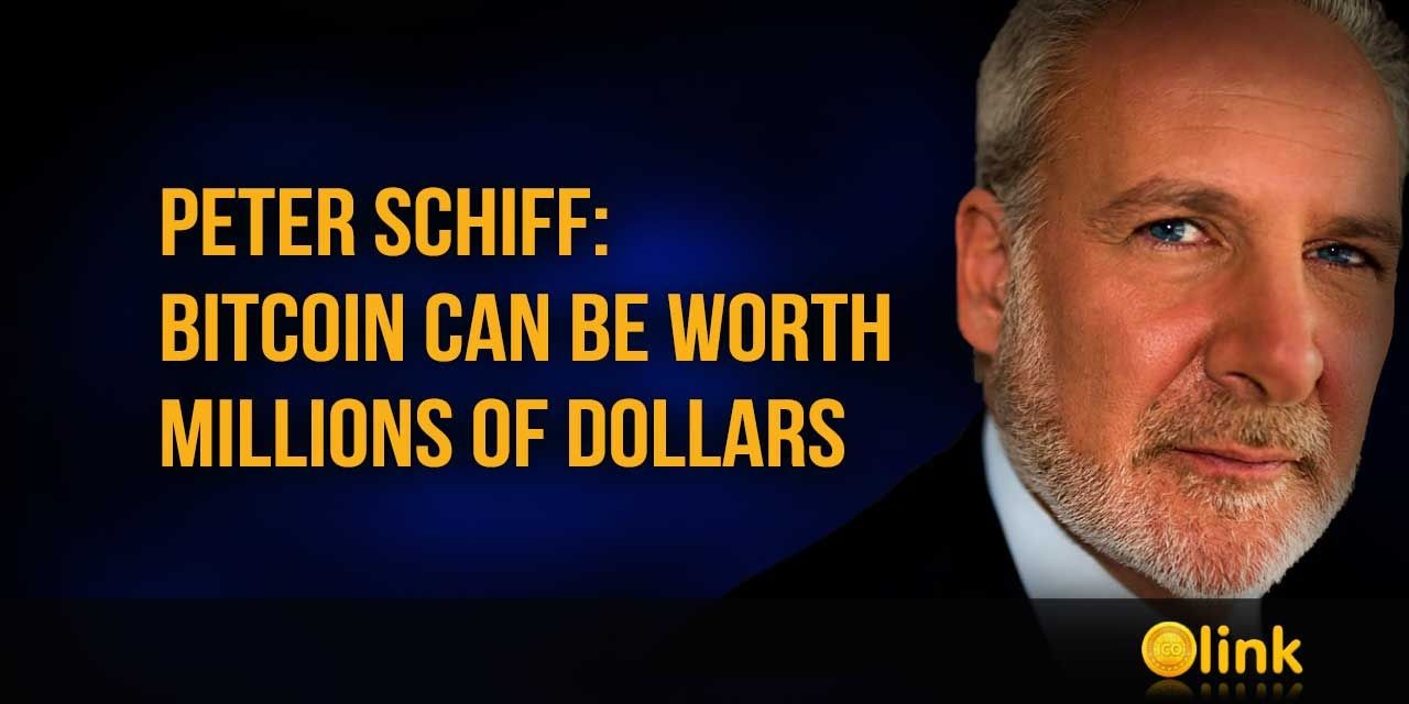 Peter Schiff - Bitcoin can be worth millions of dollars