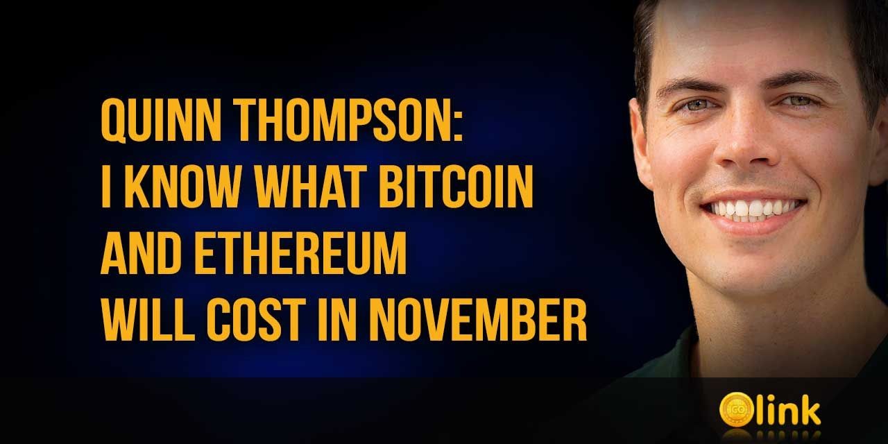 Quinn Thompson Bitcoin and Ethereum in November