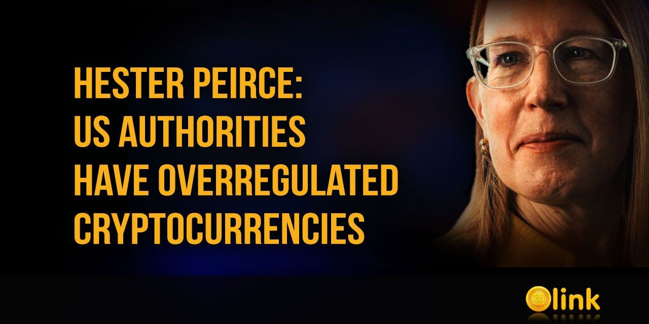 Hester Peirce - US authorities have overregulated cryptocurrencies