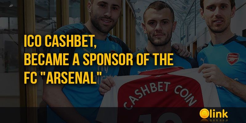 ICO-LINK-NEWS-ICO-CashBet-became-a-sponsor-of-the-FC-Arsenal