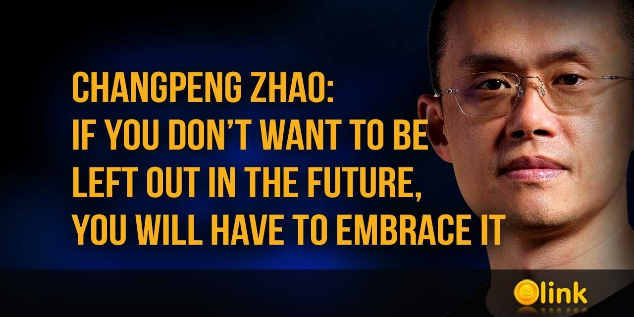 Changpeng Zhao - If you don’t want to be left out in the future, you will have to embrace it