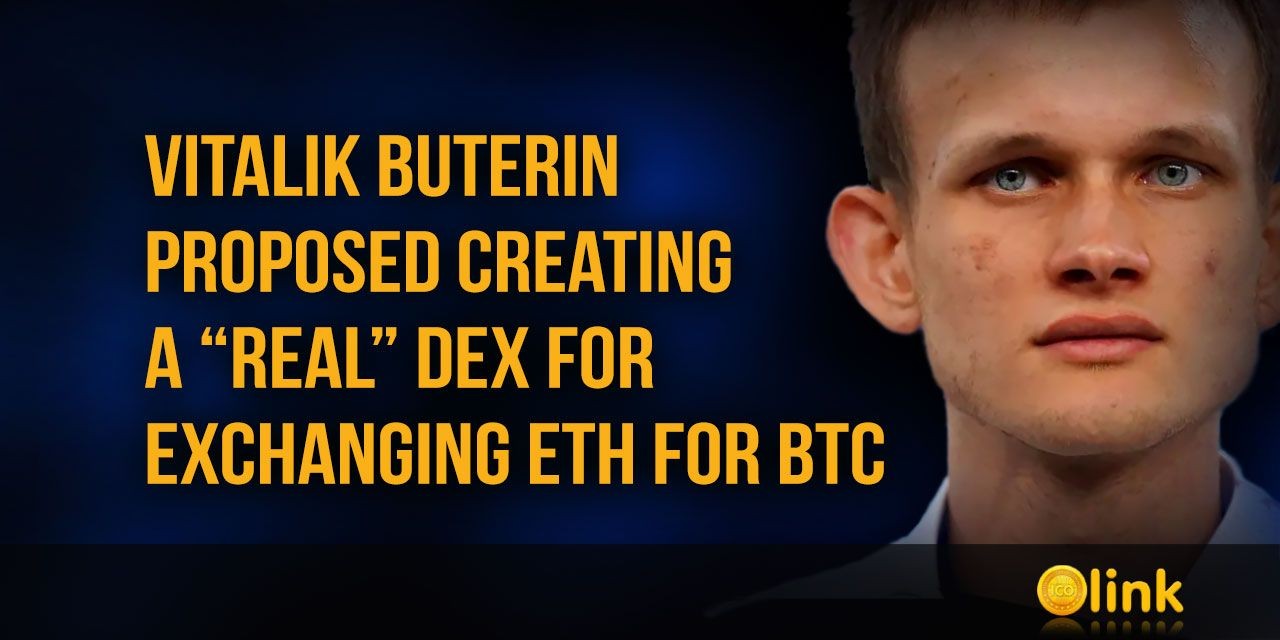 Vitalik Buterin proposed creating a “real” DEX
