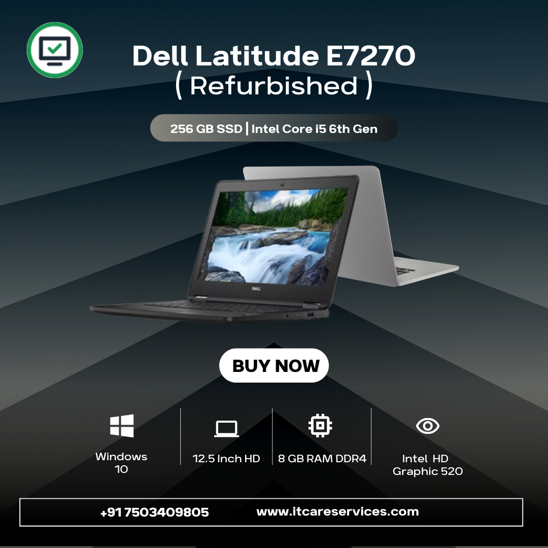 Refurbished Laptops 2023-03-12 - Dell Latitude E7270 (Refurbished)