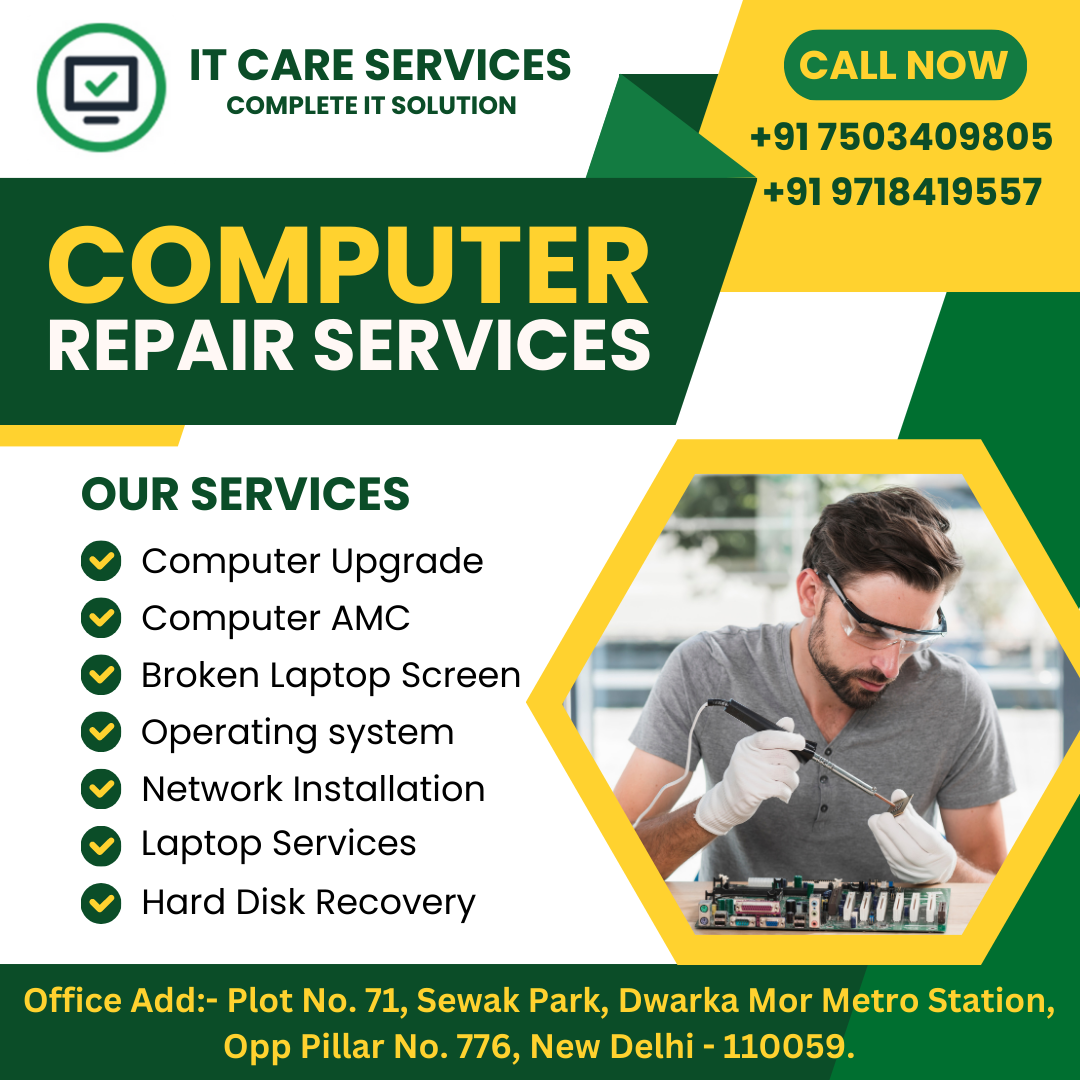 Computer Repair &amp; AMC Services in Delhi/NCR 2023-03-12